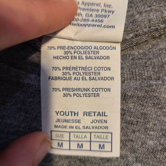 Delta pro weight youth medium boys tee - Picture 5 of 5